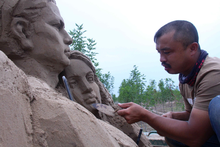 濱州雕塑，打造黃河三角洲最大的沙雕主題公園（組圖）