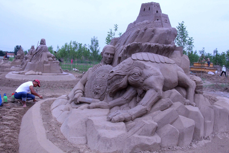 濱州雕塑，打造黃河三角洲最大的沙雕主題公園（組圖）
