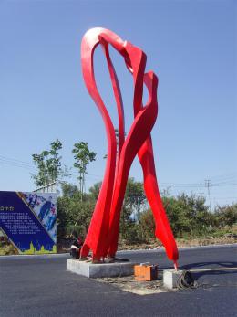 hj1729 不銹鋼雕塑—舞_青島國(guó)際服裝城不銹鋼雕塑、石雕、玻璃鋼雕塑_濱州宏景雕塑有限公司