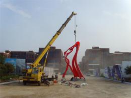 hj1739 不銹鋼雕塑-舞_青島國際服裝城不銹鋼雕塑、石雕、玻璃鋼雕塑_濱州宏景雕塑有限公司