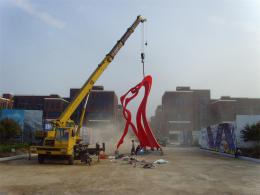 hj1746 不銹鋼雕塑-舞_青島國際服裝城不銹鋼雕塑、石雕、玻璃鋼雕塑_濱州宏景雕塑有限公司